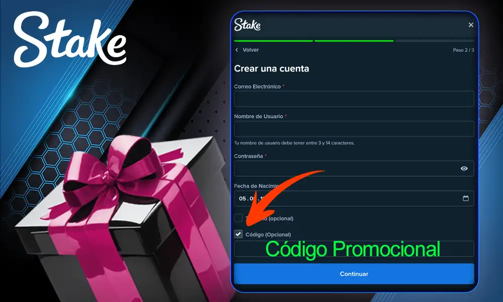 Stake Argentina código promocional - Obtenga beneficios exclusivos
