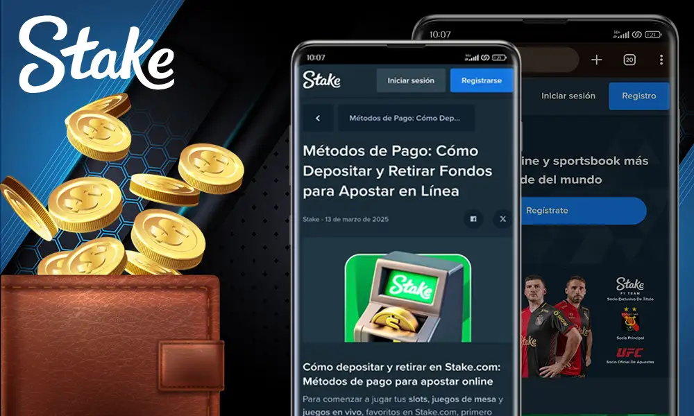 Depósitos instantáneos y retiradas rápidas en Argentina con Stake